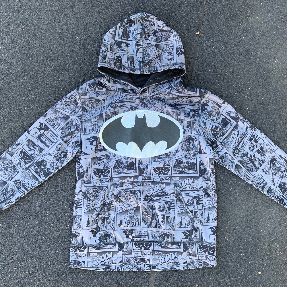 DC Comics Batman Boys Hoodie- Size 10/12